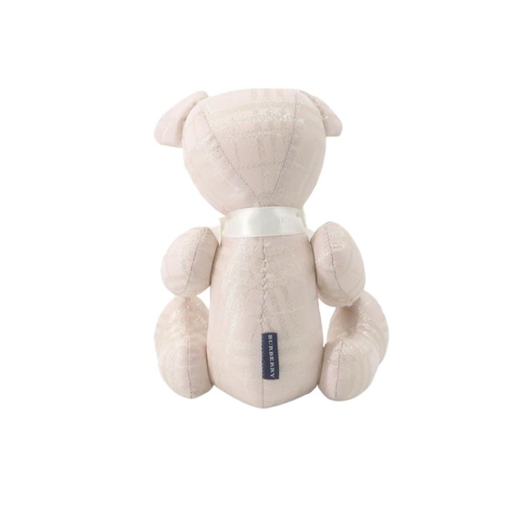 Burberry Pink Wool Thomas Bear Teddy Bear with COA - Picture 2 of 4